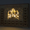 Kalendarz adwentowy lampka led podświetlany dekoracja świąteczna ozdoba